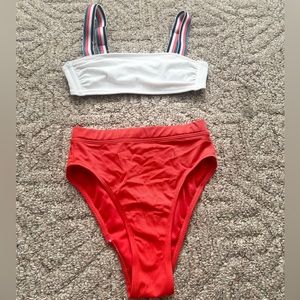 women’s two piece 4th of July swim suit